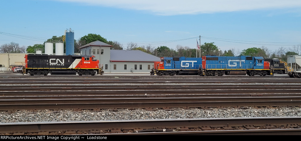 CN 9544 GTW 4912 GTW 6221